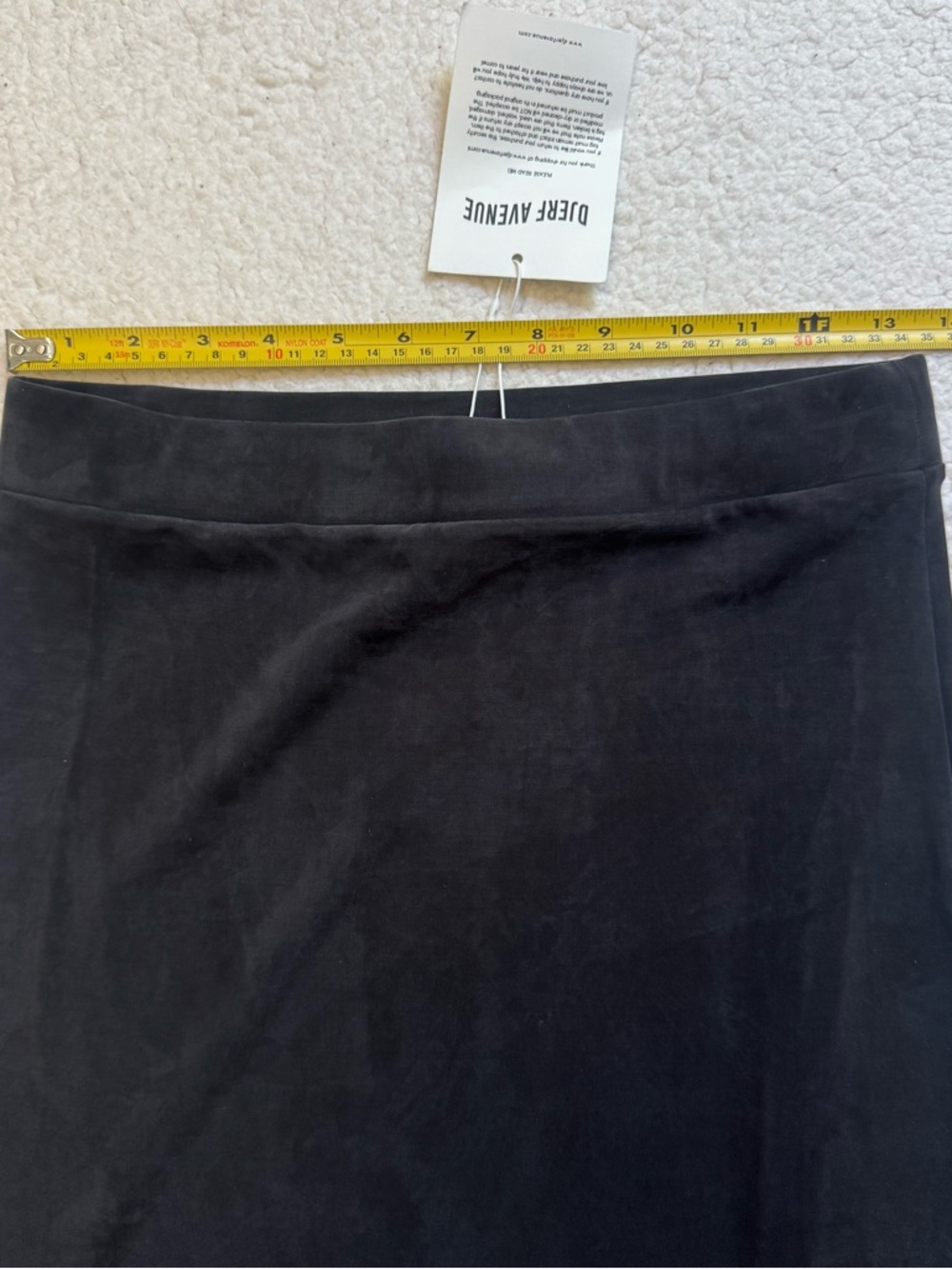 NWT Djerf Avenue Maxi Midnight Skirt Ash Slit Size XS $150 - Picture 7 of 11